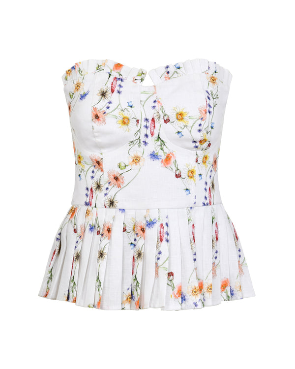 Anahí Top Flowers