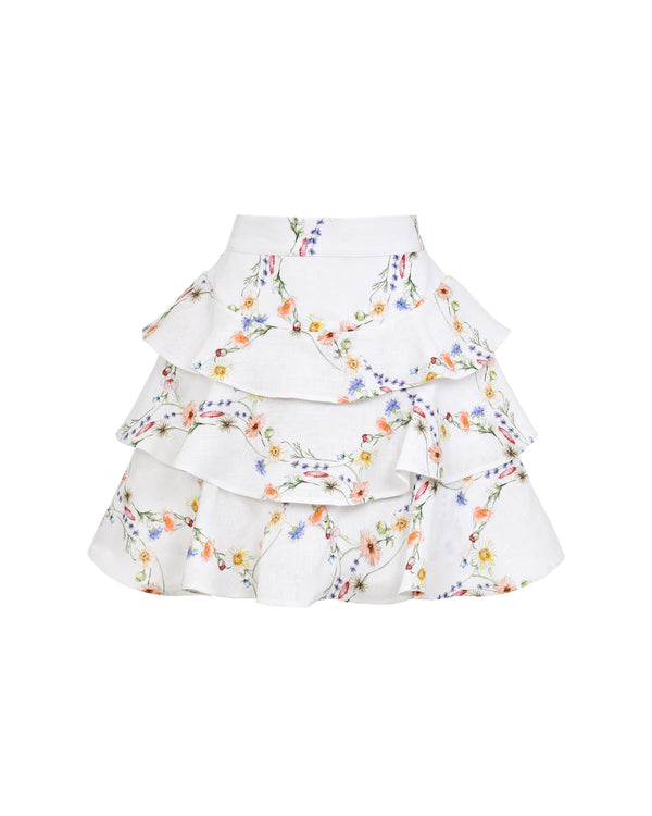 Zahira Skirt Flowers