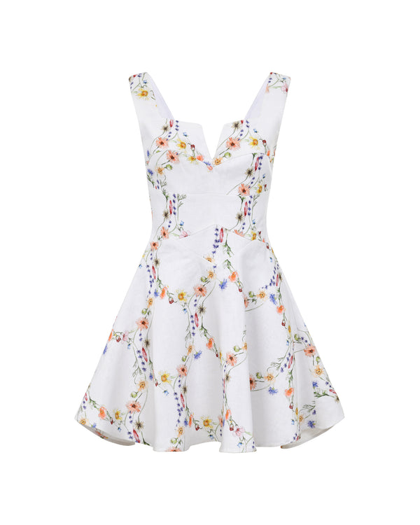 Melisa Dress Flowers