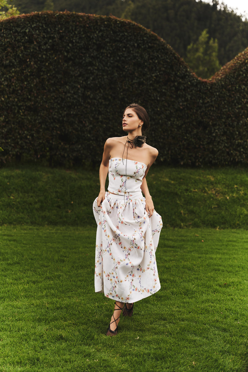 Gardenia Skirt Flowers